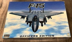 Jane's Simulations F-15 Officers Edition Big Box PC Computer Game Complete - Picture 1 of 4
