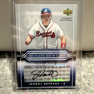 2004 Upper Deck First Pitch Signature Stars Johnny Estrada Auto - Image 1 of 2