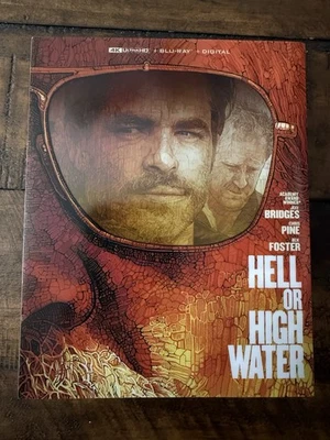 Hell Or High Water (2016) 4K Blu Ray Steelbook Best Buy Exclusive OOP - Image 1 of 3