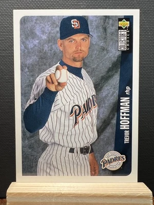 1996 Collector's Choice #296 Trevor Hoffman Gold Signature - Image 1 of 2