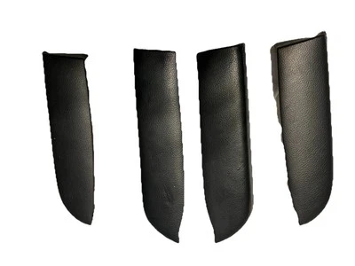 原始设备制造商 03-09 丰田 4Runner 手臂休息套装前后方右皮革黑色完好! — 第 1/2 张图片