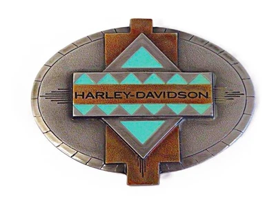 Harley Davidspn Southwestern Delta 1996 hebilla de cinturón. B32 Foto 1 de 2