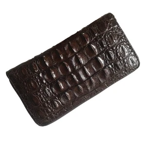 Alligator Wallet for Men Genuine Leather Authentic Crocodile Wallet Long Card... - Bild 1 von 7