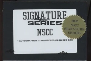 2022 Leaf Signature Series NSCC Atlantic City National 1/1 Auto Autograph - Picture 1 of 1