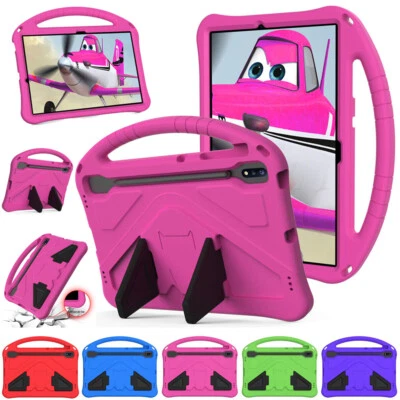 For Samsung Galaxy Tab S9 FE/S9+/Ultra/S8/S7/A9+ EVA Kids Hybrid Stand Case Etui - Image 1 of 4