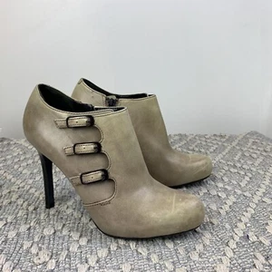Cole Haan Air Alexis by Maria Sharapova Greenish Taupe Bootie Sz 5.5B - Picture 1 of 10