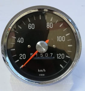 CONTACHILOMETRI VDO KM/H 120 12.71 87/3/1 WO.585 BMW MERCEDES ODOMETER - Imagen 1 de 11