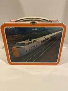 1970 CP CANADIAN PACIFIC RAIL ROAD TRAIN METAL LUNCH BOX - Picture 1 of 12