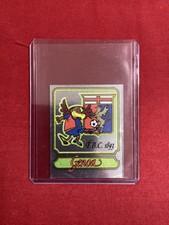 SCUDETTO FOOTBALLERS PANINI 1981-82 PERFECT SET! NEW/NEW - NO. 153 GENOA