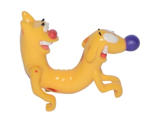 Figura de perro gato de colección Burger King juguete de comida para niños 1999 Viacom - Imagen 1 de 5