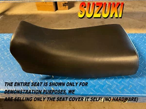 Suzuki Quadrunner 1988-98 New seat cover LTF250 Quad runner LTF 250 Black 616A - Picture 1 of 8