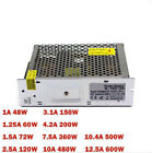 NEW 1-12.5A 48-600W LED Power Supply Switch Driver Strip Bulb Light Transformer