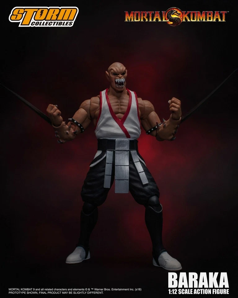 Storm Collectibles Mortal Kombat Baraka 7 in Action Figure - RNAB07N8YYMSV