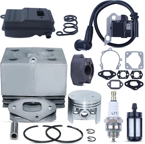 Kit pistone cilindro 46 mm per Stihl SR400 SR420 BR320 BR400 BR340 BR380 BR420 Rep - Foto 1 di 12