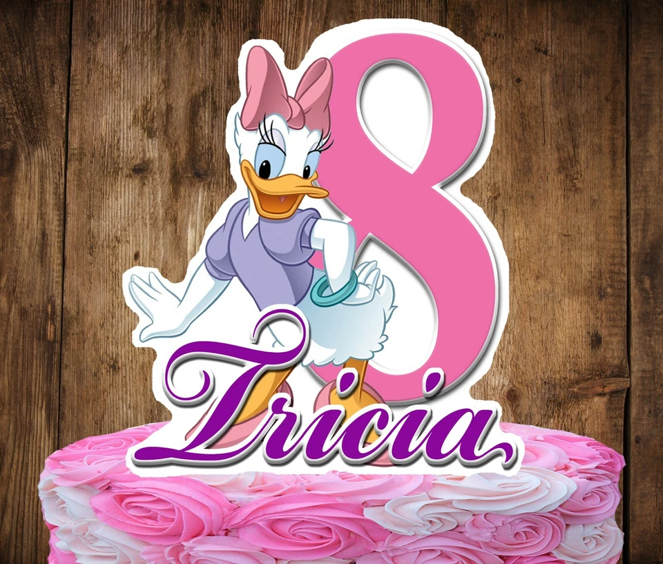 Topper de pastel de pato margarita Disney Foto 1 de 1