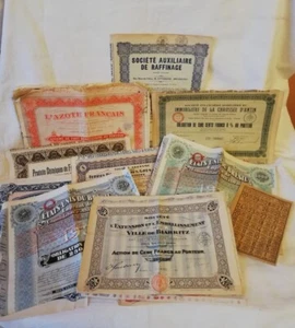 Stock & Securities Lot - Picture 1 of 8