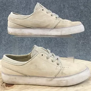 Nike Shoes Womens 6.5 Zoom Stefan Janoski Lace Up Low Sneakers AH4233100 White - Picture 1 of 10