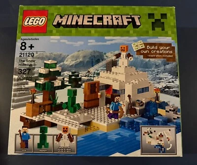 LEGO 21120 Minecraft: The Snow Hideout NEW Sealed 2015 - Image 1 of 2