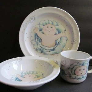 CABBAGE PATCH KIDS ROYAL WORCESTER 3-TEILIGES PORZELLAN SET - Bild 1 von 10