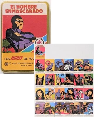 The Phantom 1983 Spain Licensed Heraclio Fournier S.A Mini Card Game - Image 1 of 4