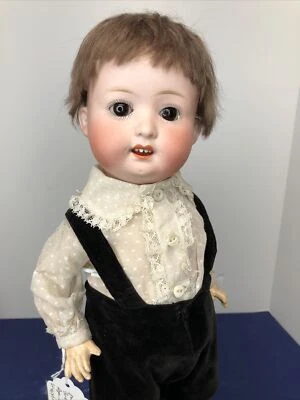 Boneca Bisque Alemanha Antiga 16” Heubach Kopplesdorf 267-1 5 Peças Corpo Compo SF2 - Imagem 1 de 4