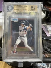 2010 Bowman Chrome Bryce Harper 18U USA Baseball BGS 9.5 GEM Mint 1st Bowman RC