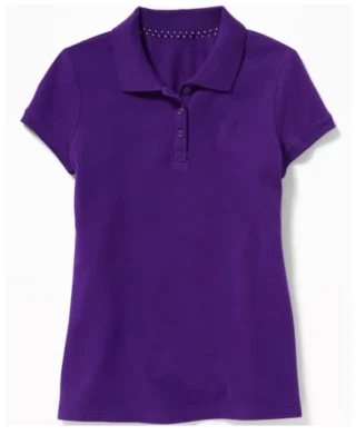 Old Navy Girls Purple Polo Shirt Size XXL - Image 1 of 4