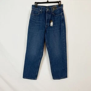 NEW Express Jeans Womens 4 Blue Denim Dad - Picture 1 of 10