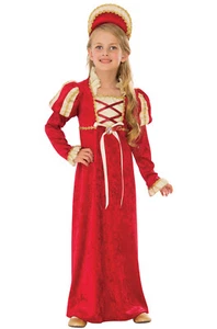 Renaissance Medieval Princess Child Costume - Picture 1 of 1