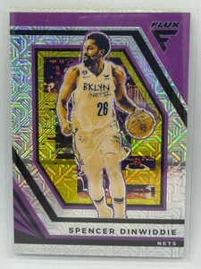 Spencer Dinwiddie Mojo Prizm 2022-23 Panini Flux Basketball No. 90