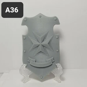 3D ResinMagic's A36 Schild passend für 7" Space Marine - Bild 1 von 2