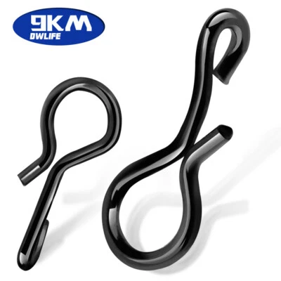 Fly Fishing Snaps 50~200 Pcs Fast Easy Fly Hooks Snaps Fishing Lures Connector  - Image 1 of 4