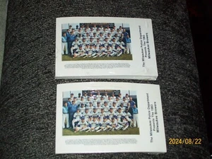 THE MILWAUKEE POLICE DEAPRTMENT PRESENTS THE 1983 MILWAUKEE BREWERS CARD SETS(2) - Picture 1 of 2