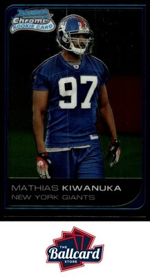 2006 Bowman Chrome #250 Mathias Kiwanuka - Image 1 of 2