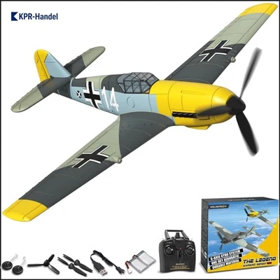 BF-109 V2 Messerschmitt 4CH RC-Flugzeug RTF –  für Einsteiger und Profis - Bild 1 von 4