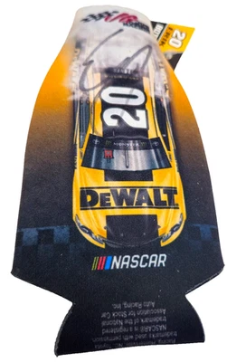 Erik Jones #20 DEWALT NASCAR Bottle Hugger Cooler WinCraft NWT Made in USA - Image 1 of 4