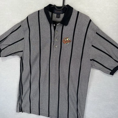 Camisa De Colección Baltimore Orioles Para Hombres L Negra Estática MLB Béisbol Años 90 Antigua Foto 1 de 4