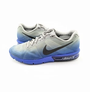 Hombres Nike Air Max Sequent Gris Azul Zapatos para Correr Atléticos 719912-405 Talla 12 - Imagen 1 de 7