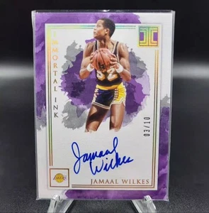 2019-20 Panini Impeccable Immortal Ink /10 Gold Jamaal Wilkes Auto Lakers - Picture 1 of 1