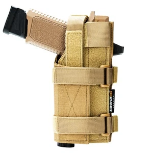 Universal MOLLE Pistol Holster – Adjustable Tactical Holster for RDS Red Dot ... - Picture 1 of 7