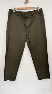Pantalón Icebreaker Berlin Para Hombre Talla 36 Caqui Verde Lana Merino y Mezcla de Algodón - Imagen 1 de 12