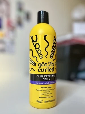 Got2b Rizado Definidor de Rizos Jalea Ondulada Rizado Enrollado Cabello Sujeción Ligera Control de Frizz Foto 1 de 2