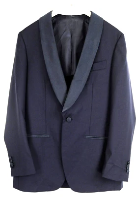SUITSUPPLY Manhattan Blazer UK38R Tuxedo Navy Wool Super Classic - Image 1 of 4