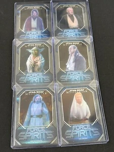 2024 Topps Star Wars Masterworks Force Spirits set completo FS-1/6 - Foto 1 di 1