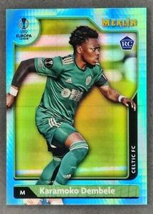 2021-22 Topps Merlin KARAMOKO DEMBELE Rookie Aqua Prism Refractor #53 Celtic - Picture 1 of 2
