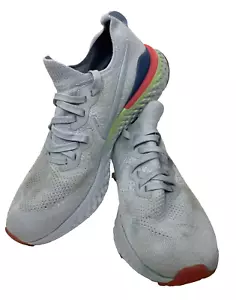 Nike Epic React Flyknit Azul Hidrógeno Para hombres 11 Tenis para Correr Zapatos BQ8928-453 - Imagen 1 de 8