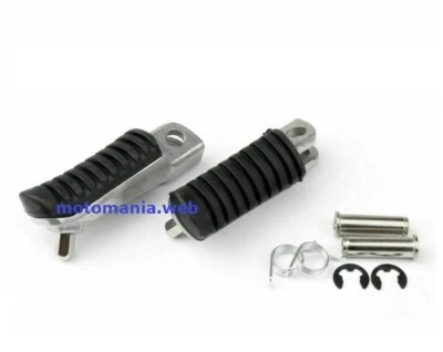 Kawasaki Z 750-1000 / ZR 750 / ZR-7 /  Kit pedane poggiapiedi anteriori pilota + - Immagine 1 di 4