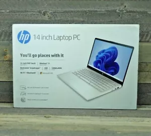 HP 14" FHD Touchscreen Windows 11 Laptop, 4GB, 128GB, eMMC - 14-ED0123WM - NEW! - Picture 1 of 10