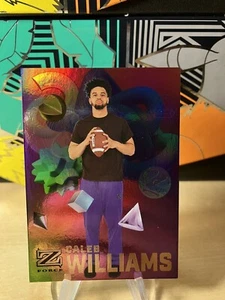 Caleb Williams 2022 Skybox Metal Universe Champions Z Force Z-30 NM/M - Picture 1 of 2