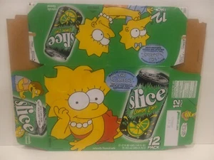THE SIMPSONS 1997 PEPSI PRODUCTS SODA BOX Sprite - Lisa Simpson - Flat - Bild 1 von 4